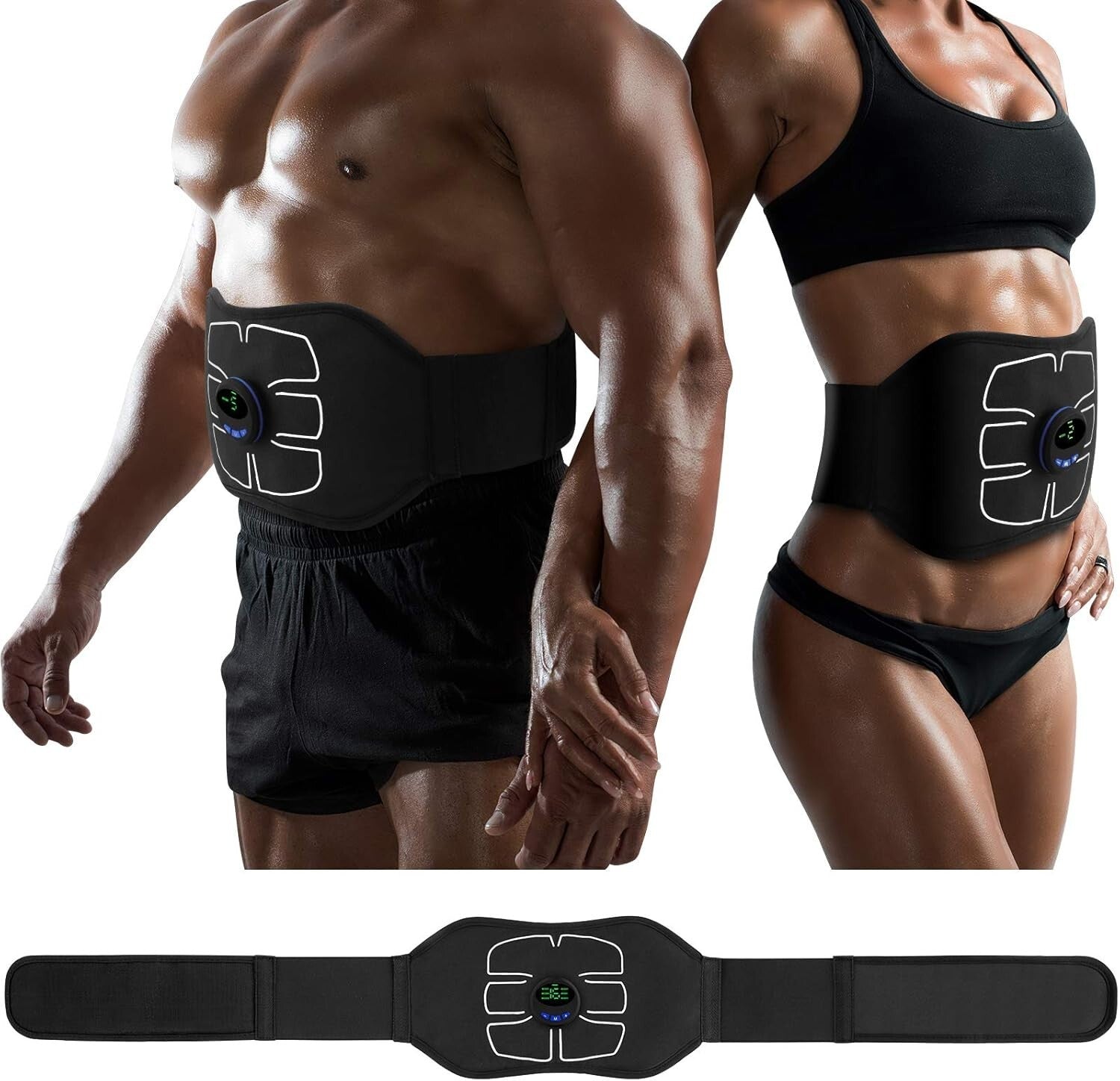 ABS Stimulator with 6 Modes: Effective Home Workout Equipment for Toned Abs