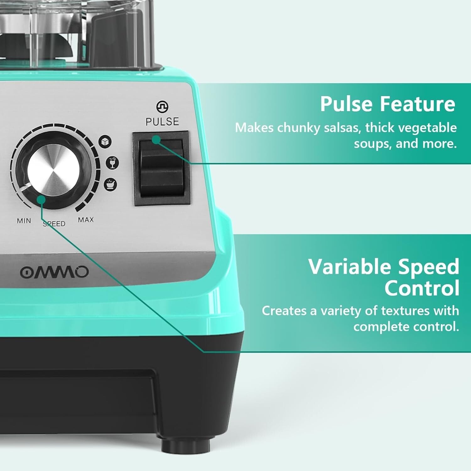 Versatile High-Speed Blender with Variable Speed Control - Perfect for Smoothies