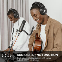Load image into Gallery viewer, Noise-Isolating 50mm Over Ear Headphones for Podcasting &amp; Music Enjoyment