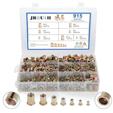 Load image into Gallery viewer, Versatile 915pcs Rivet Nut Set with Removable Storage Case - M3 to M12