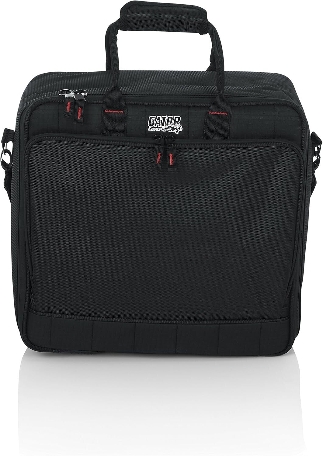 Lightweight Nylon Mixer Equipment Bag with Dual-Layer Padding - 15.5x15x5.5