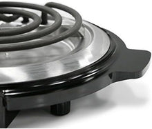 Load image into Gallery viewer, Efficient 1000W Portable Electric Hot Plate - Adjustable Temp Control, Pack of 2