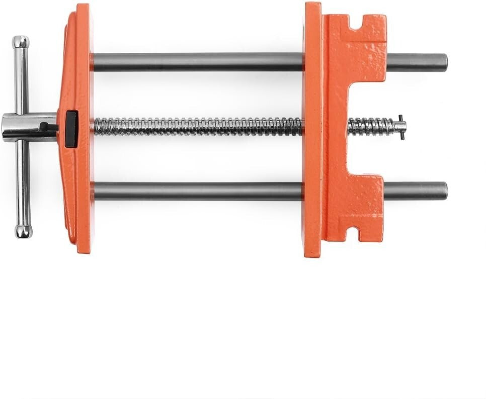 Stainless Steel Woodworker's Vise - 9" Jaw Width, Ideal for Home & Shop Use