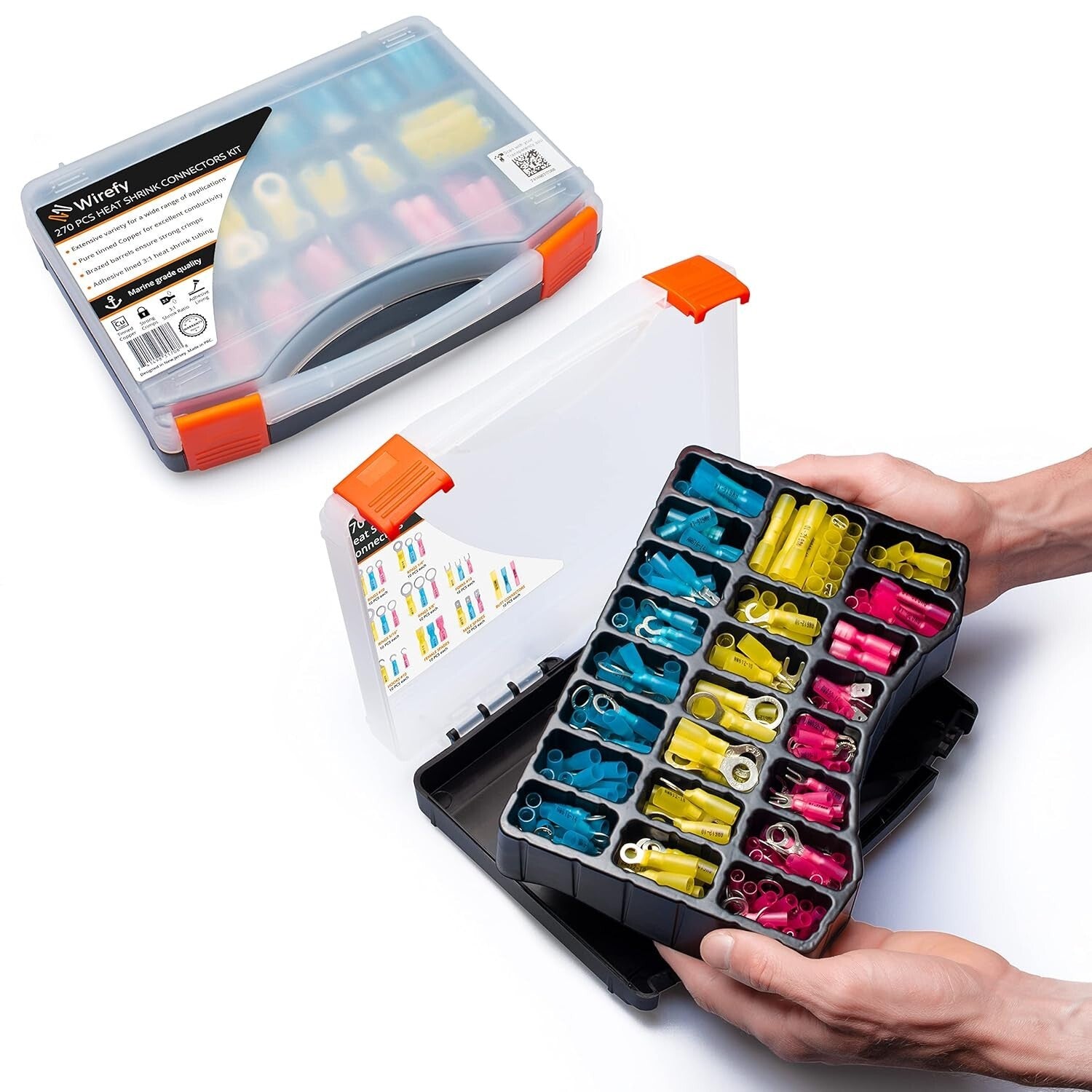 Complete 22-10 AWG Electrical Connector Set - Marine & Automotive Applications