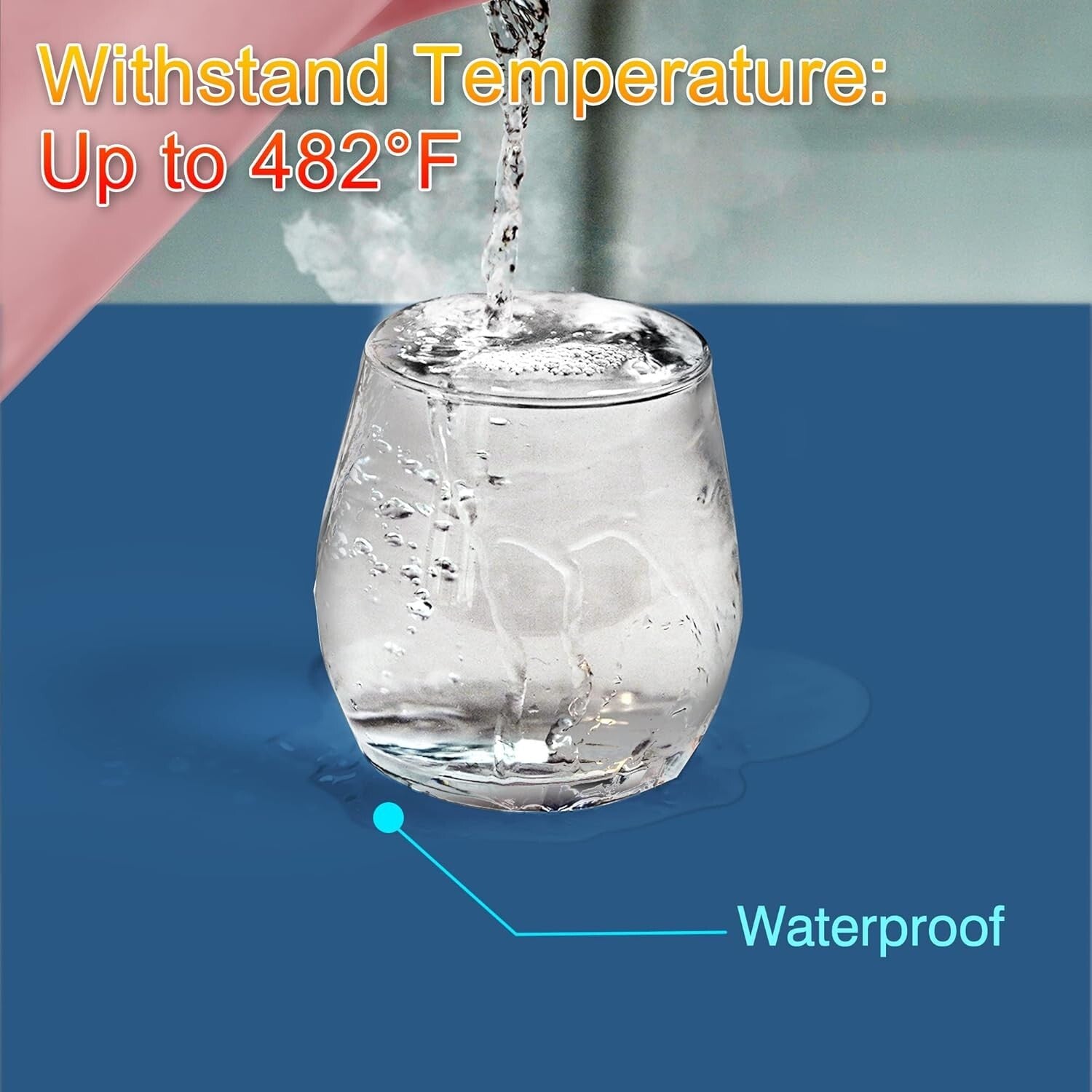 Premium 47"x23.6" Silicone Counter Mat - Durable, Non-Slip Protector for Cooking