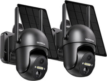Load image into Gallery viewer, 2K Wireless Security Cameras with Spotlight Night Vision for Outdoor Safety