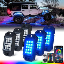Load image into Gallery viewer, Vibrant Music-Syncing RGB Rock Lighting Kit - Universal Fit for Cars &amp; Trucks
