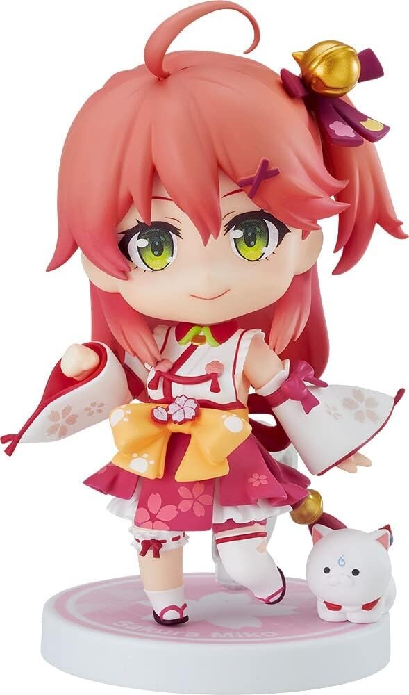 Hololive Production Sakura Miko Nendoroid: Compact Anime Figure with Accessories