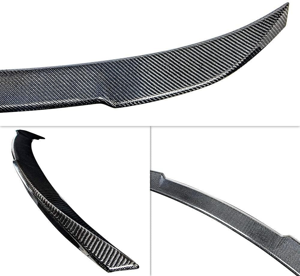 Easy Install Carbon Fiber Trunk Spoiler for 2013-2018 BMW F30 Sedan & F80 M3