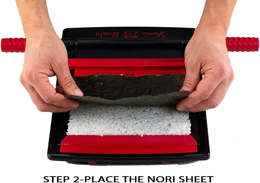 Professional Sushi Maker Kit with Non-Stick Mat - Family Fun & Easy Recipes
