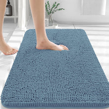 Load image into Gallery viewer, Plush 30x20 Chenille Bath Mat with Rubber Backing - Ultra Absorbent &amp; Cozy