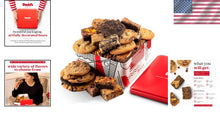Load image into Gallery viewer, Gourmet Cookie &amp; Brownie Gift Basket - 12 Cookies &amp; 10 Brownies, Perfect for ...