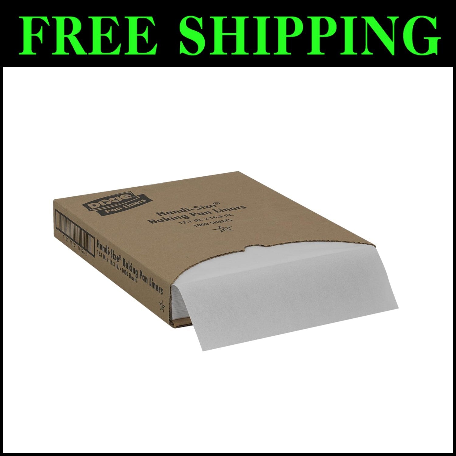 Kosher Certified Grease-Proof Non-Stick Pan Liners, 1000 Sheets, 16.38 x 12.19