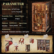Load image into Gallery viewer, Enchanting Abbey Library Book Nook Mini Kit - Ideal for Creative Gift Lovers