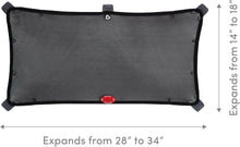 Load image into Gallery viewer, Brica Magnetic Stretch Sun Shade - Black, 2 Pack for Optimal UV Protection