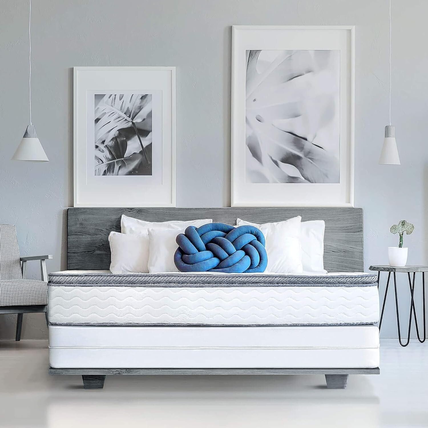 Durable RV Box Spring Cover - Zippered Encasement for Moisture & Bug Protection