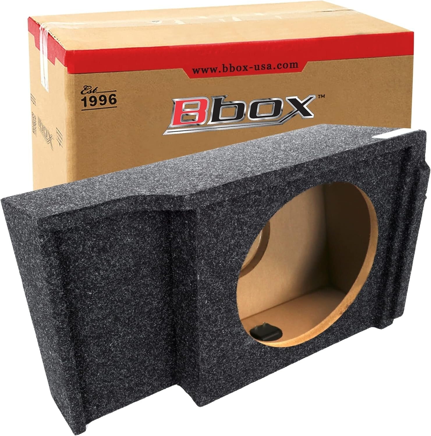 Bbox 12-Inch Sealed Subwoofer Enclosure for 1999-2007 GM Trucks - Premium Bass