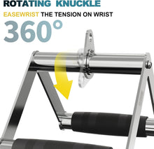 Load image into Gallery viewer, Premium Heavy-Duty Gym Attachments: V Bar, Rotating Handle, and Tricep Equipment