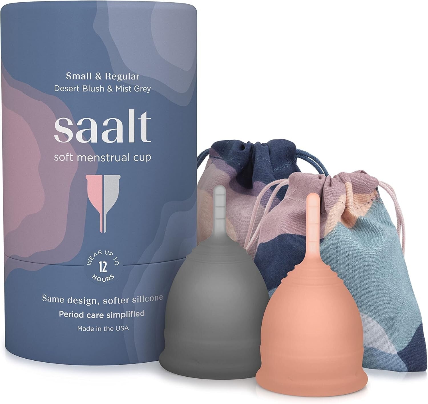 BPA-Free Menstrual Cup - Durable Silicone for Leak-Free, Comfortable Wear