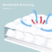 Load image into Gallery viewer, Luxurious Full Mattress Topper with Overfilled Down Alternative &amp; Cooling Effect
