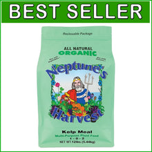 Load image into Gallery viewer, 12 lb Multi-Purpose Kelp Meal Fertilizer for Enhanced Plant Growth &amp; Soil Health