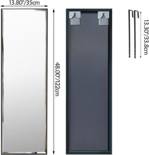 Load image into Gallery viewer, Elegant 14x48 Inch Full-Length Wall Mounted Mirror for Bedroom &amp; Bathroom Decor