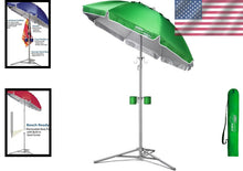 Load image into Gallery viewer, Ultimate Portable Sun Shade Umbrella - Adjustable Instant UV Protection in Green