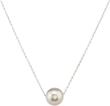 Load image into Gallery viewer, Luxury Sterling Silver 17-Inch Pearl Pendant Necklace for Women - Timeless Gift