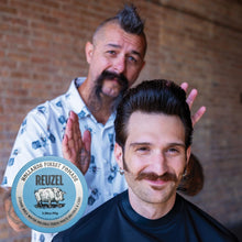 Load image into Gallery viewer, High Shine Blue Pomade for All Hair Types - Long Lasting, Easy to Wash Out