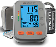 Load image into Gallery viewer, Home Blood Pressure Monitor - Adjustable Cuff &amp; Irregular Heartbeat Alert