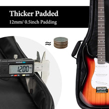Load image into Gallery viewer, Versatile 41.7" Guitar Gig Bag - Sturdy &amp; Spacious for ST/LP Electric Guitars