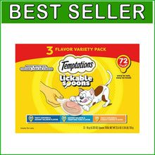 Load image into Gallery viewer, Variety Pack Lickable Cat Treats - Creamy Spoon Sizes - 10 Grams Each, 72 Count