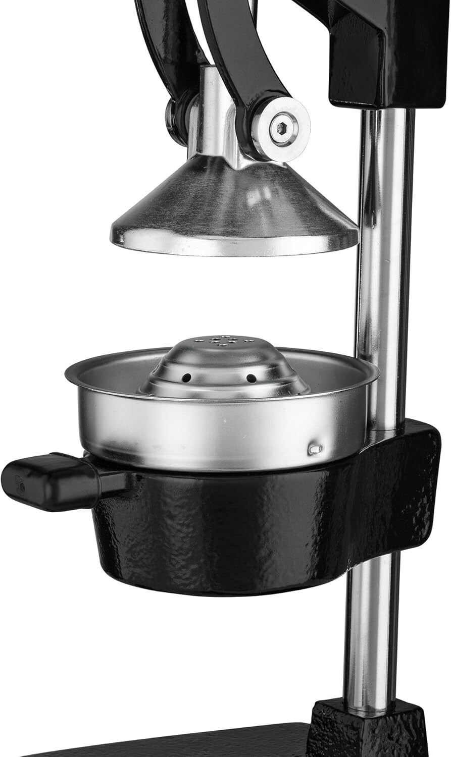 Cast Iron Citrus Juicer with Non-Skid Base - Ideal for Home and Commercial Use