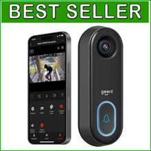 Load image into Gallery viewer, Advanced Motion Detection Video Doorbell with Night Vision &amp; App Control