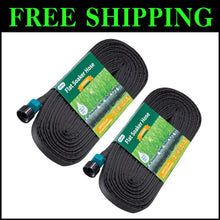 Load image into Gallery viewer, Kink-Resistant Garden Soaker Hose 100FT - Easy Storage &amp; Setup for Gardeners