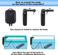 Load image into Gallery viewer, Durable 500W Aquarium Heater with Adjustable Hooks - Ideal for 66-135 Gallons