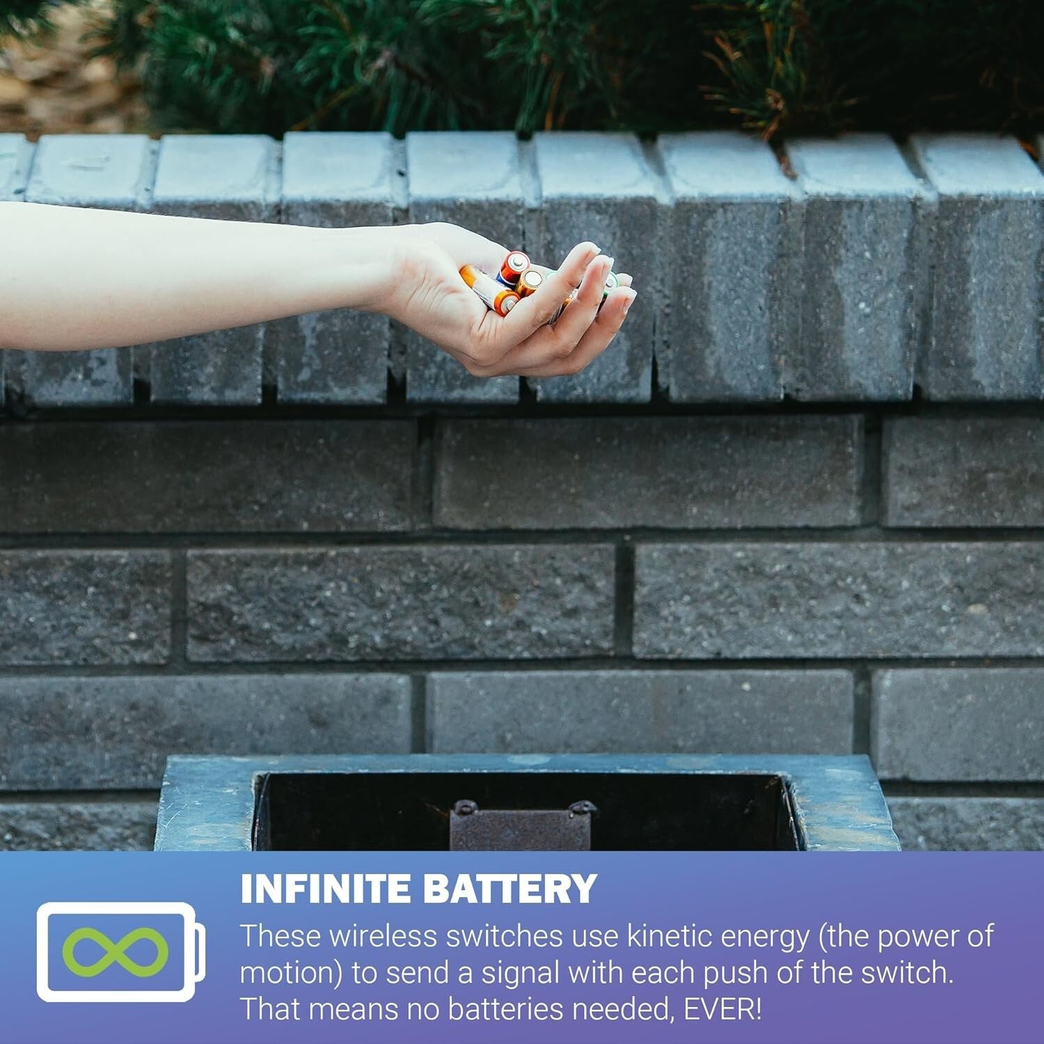 Customizable Philips Hue Battery-Free Dimming Switch - 3 Pack, Variety of Colors