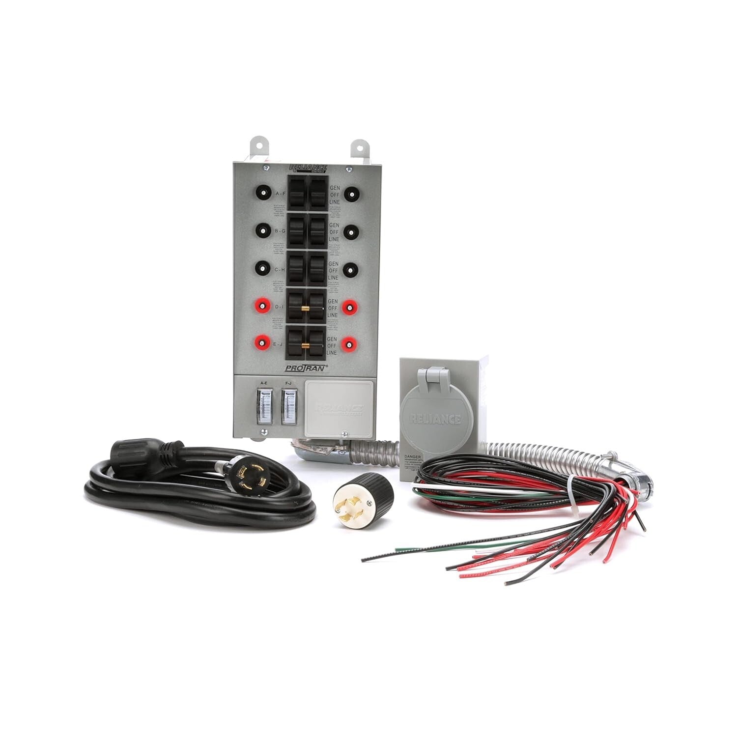 Durable 30 Amp Generator Transfer Switch Kit – Perfect for Home Power Management