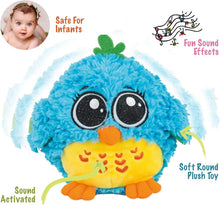Load image into Gallery viewer, Mr. Blue Singing Bird Toy - Interactive Sound and Touch for Infants &amp; Toddlers
