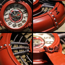 Load image into Gallery viewer, Handcrafted 26.4-Inch Vintage Airplane Propeller Wall Clock for Home Elegance