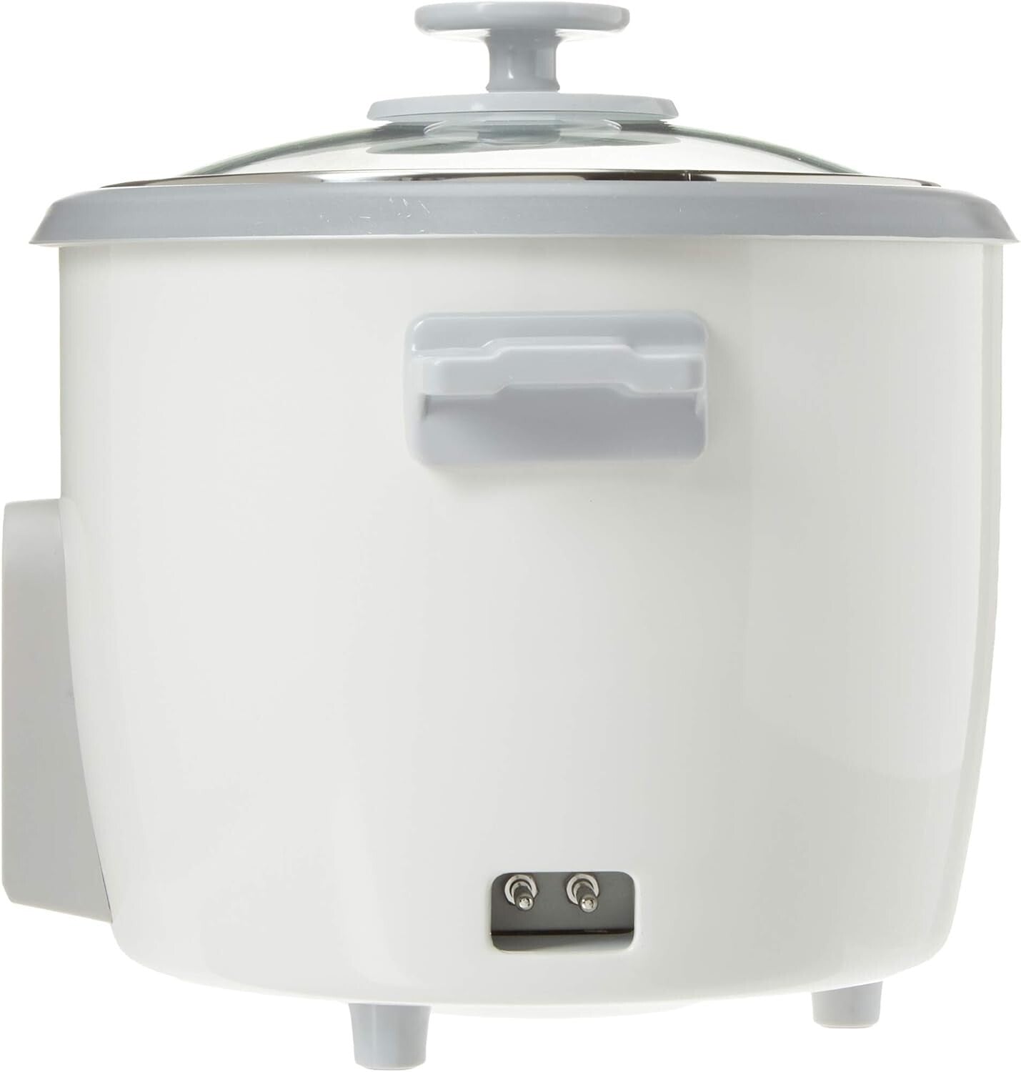 Effortless 6-Cup Rice Cooker with Durable Stay-Cool Handles & Measuring Tools