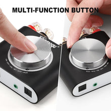 Load image into Gallery viewer, Compact 200W HiFi Stereo Mini Amplifier with Bluetooth, AUX &amp; Optical Inputs