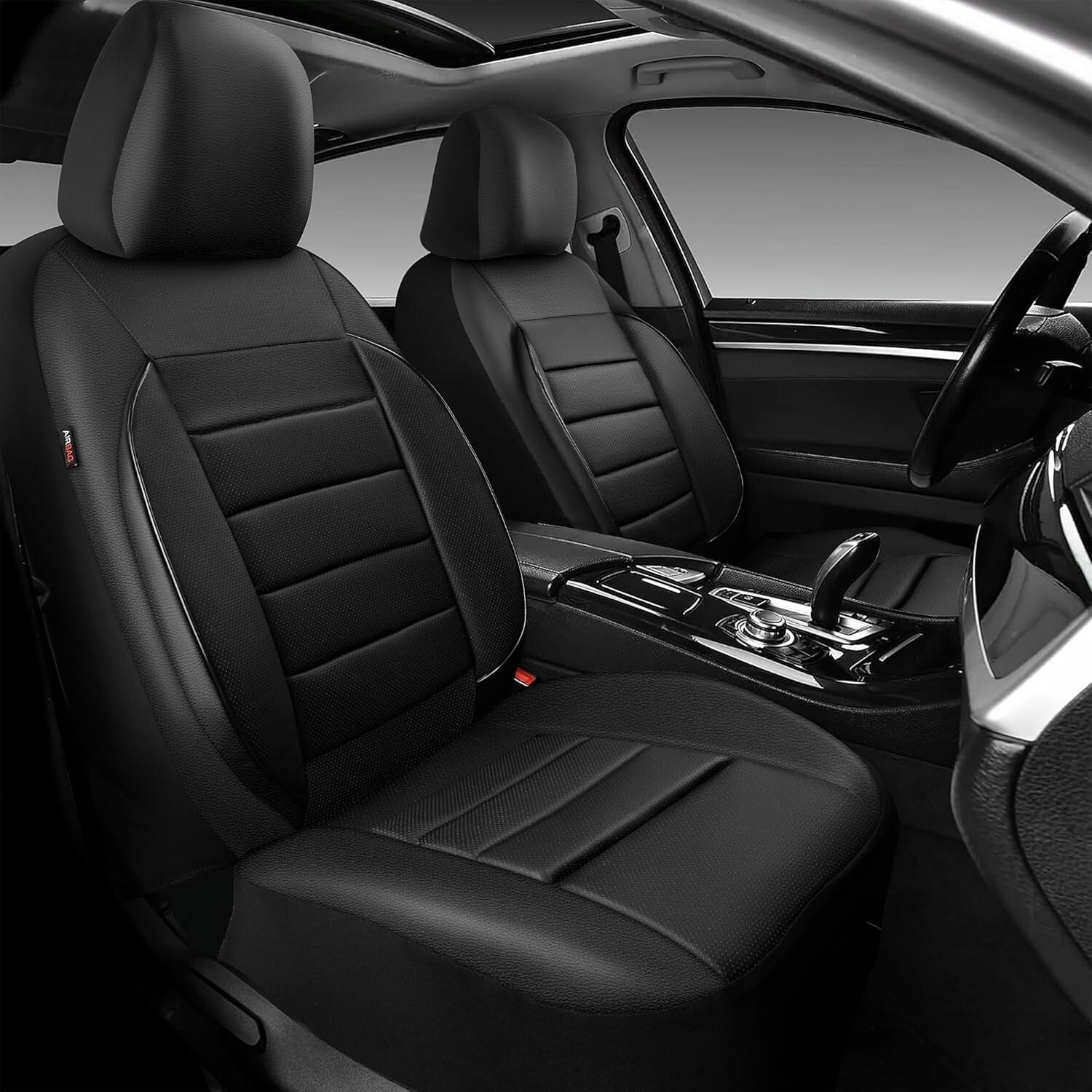 Fashionable Universal Fit Leather Seat Covers with Full Coverage Protection