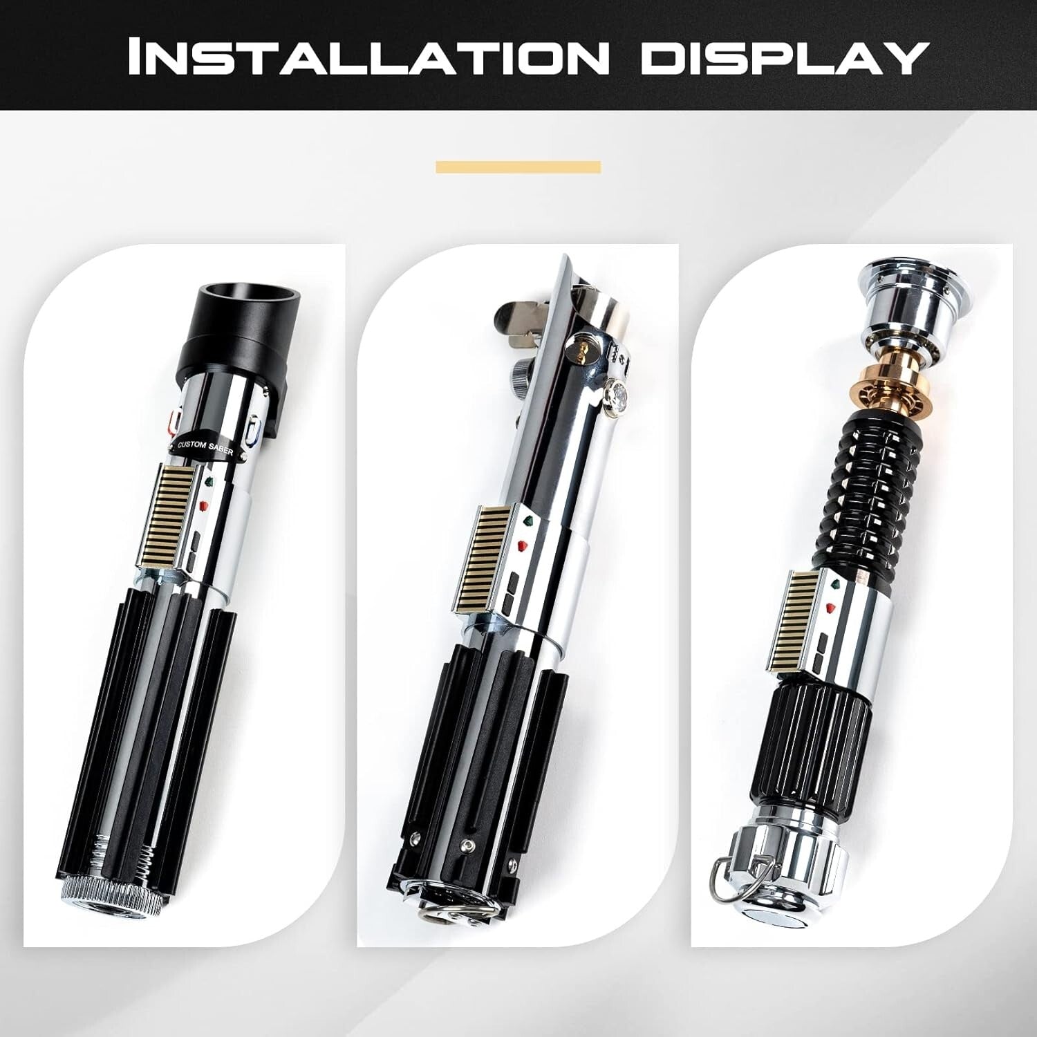 High-Quality Lightsaber Control Button Box - Perfect for DIY Luke Hilt Projects