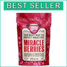 Load image into Gallery viewer, 175 Premium Freeze-Dried Miracle Berries | A Fun Way to Cut Sugar and Cravings