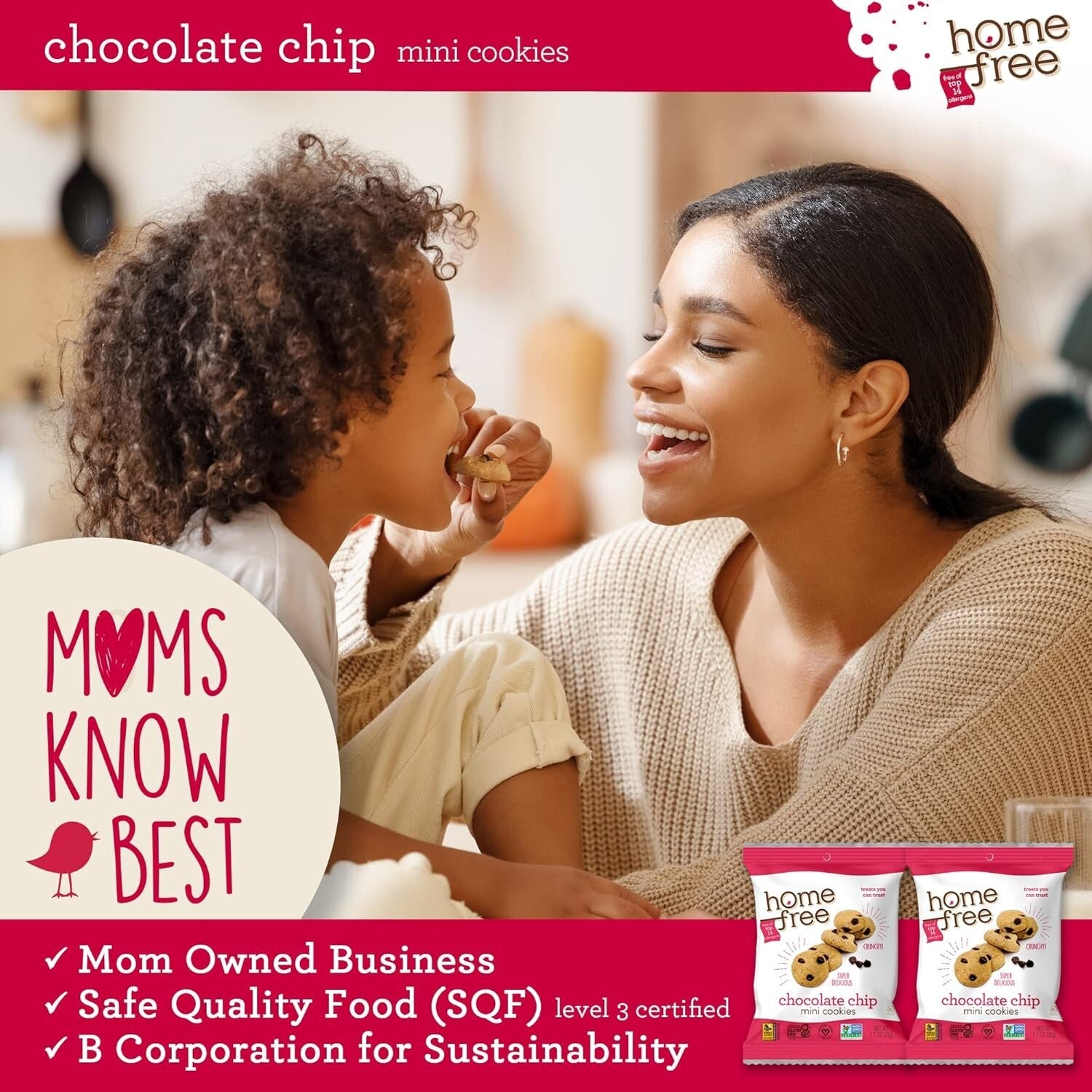 Kids Love These Gluten-Free Chocolate Chip Cookies - Nut-Free & Vegan, 30 Packs