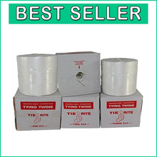 Load image into Gallery viewer, Multi-Purpose Bundling Twine - 1 Ply, 156 lb. Tensile Strength - White, 6300 Ft.