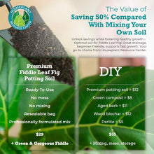 Load image into Gallery viewer, Nutrient-Rich Fiddle Leaf Fig Potting Mix - 7.57 Liters for Optimal Plant Health