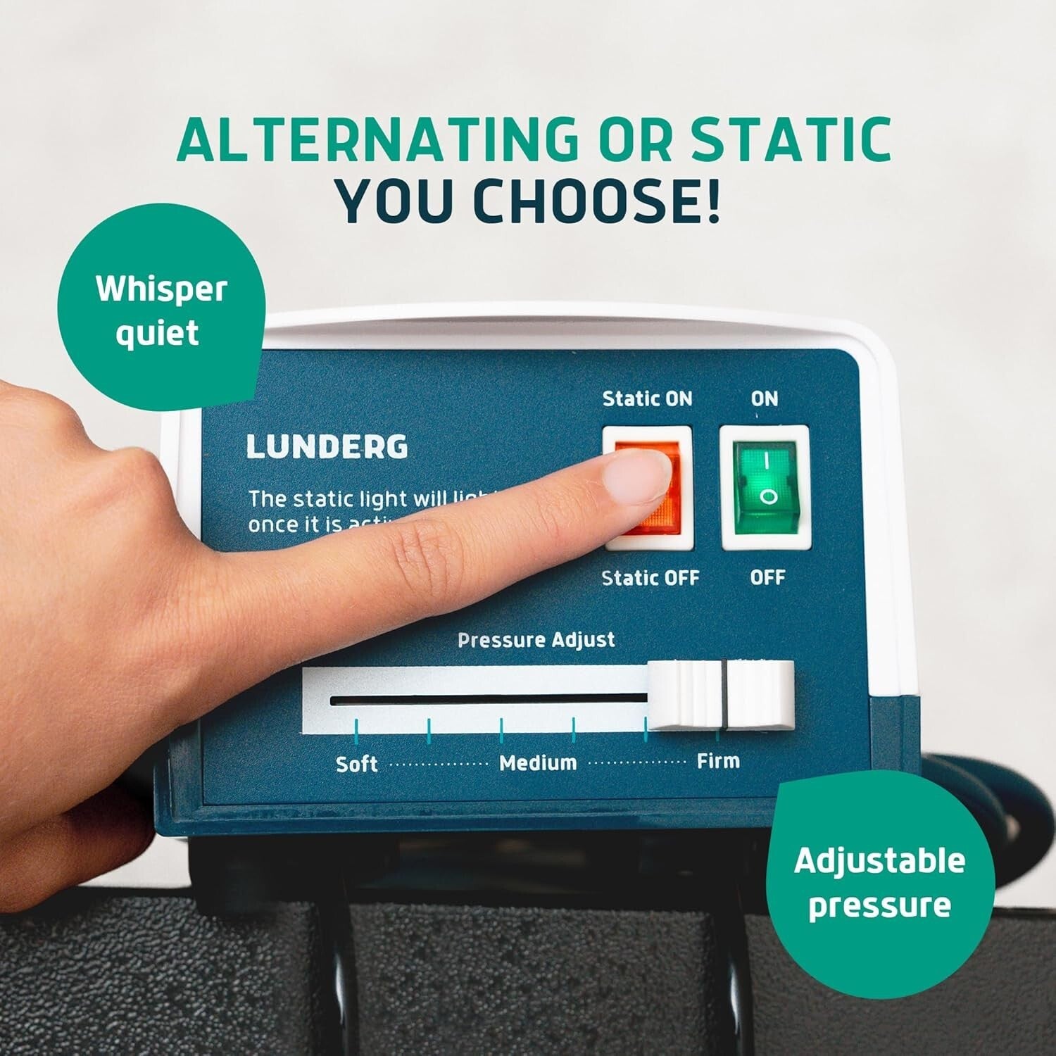 Bed Sore Prevention Cushion for Recliners - Supports Up to 300 lbs Comfortably