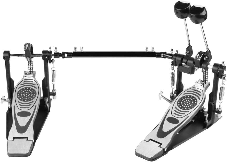 Adjustable Double Kick Drum Pedal with Non-Slip Design for Practicing Drummers
